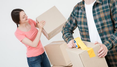Careful packing and labeling for flat removals in Bullscross
