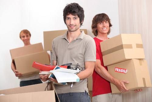 Professional packing services in Bullscross preparing boxes for a move