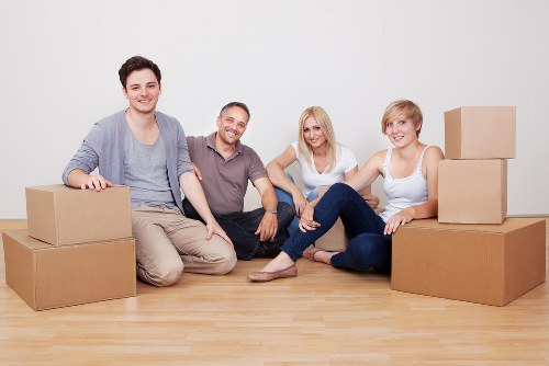 Secure commercial storage space used by local businesses